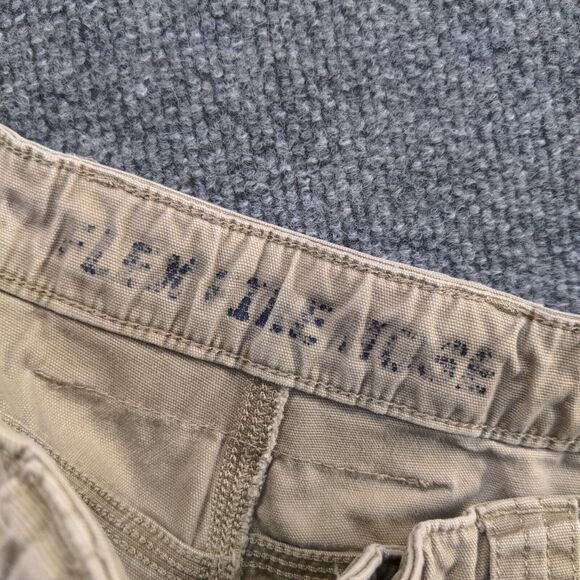 Duluth Trading co Men's Chino Shorts Tan Size 38 Cotton Blend Slash Pockets - Picture 11 of 12